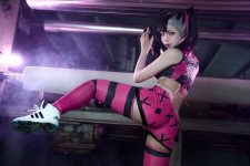 Cosplay ZinieQ Battle Marnie Pokémon Sword Shield