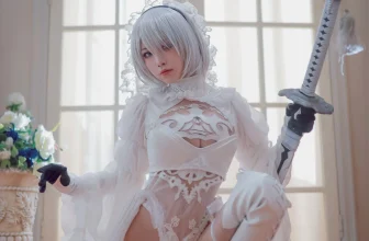 [網路收集系列]福利姬水淼aqua《 黑白2B 》VIP福利帖[55P]