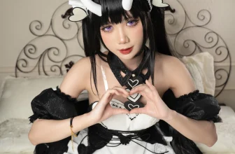 PoppaChan – Noshiro Maid (Azur Lane)[900MB-49photos]