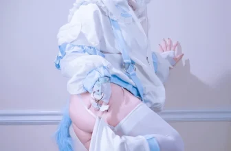 狐洛洛子 水色貓貓頭