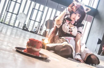 《巧克力與香子蘭》巧克力可愛女僕裝Cosplay美圖[CN：我才不是阿澄的微博] (9P)