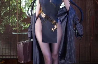 Cosplay 水淼Aqua 碧藍檔案 妃咲 Set.01