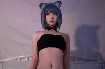 Cosplay 疯猫ss 黑猫二