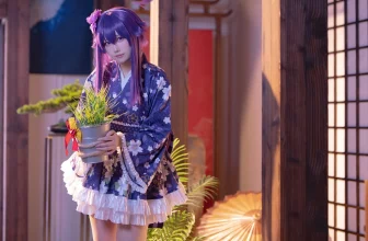 lunananya – Blue Archive Igusa Haruka (New Year)[160MB-34photos]