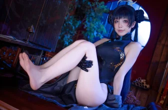 Cosplay 水淼Aqua 碧藍檔案 妃咲 Set.02