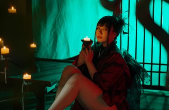 Cosplay 麻花麻花酱 兽耳和服 Kimono Set.02