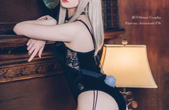 微博妹紙霜月shimo – 黑兔 寫真套圖