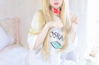 黏黏团子兔 – 黄豆粉[93MB-16photos]