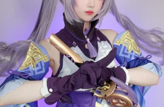 Aya Ogiso – Keqing[52MB-35photos]