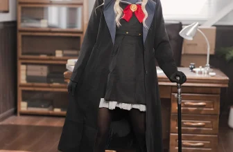 lunananya – 蔚蓝档案 笑面教授[128MB-56photos]