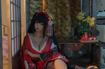 蠢沫沫 狂三和服cos[2172MB-147photos]