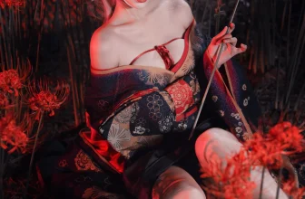 [網路收集系列]福利姬 鐵板燒鬼舞w 《 黑貞 》無聖光VIP 福利帖[23P]