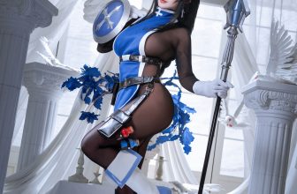 COS福利rioko凉凉子 - Nikke胜利女神 梅登冰玫瑰