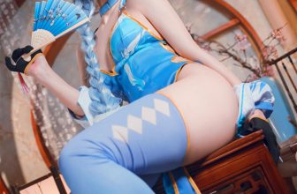 Cosplay 虎森森 少女前线 翠雀媚