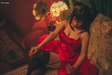 柘烟_Zuken – 大凤旗袍 + 礼服[637MB-49photos]