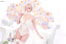 星之迟迟 2023 3月计划C FGO 玛修婚纱[253MB-78photos]