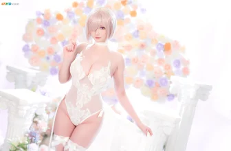 星之迟迟 2023 3月计划C FGO 玛修婚纱[253MB-78photos]