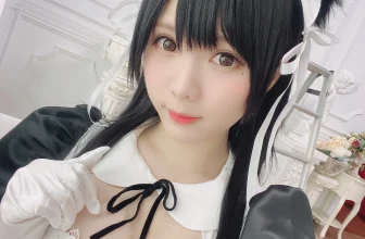 霜月shimo – NO.023 愛宕女僕 (16 Photos)