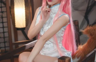 微博美少女鐵板燒鬼舞 玉藻前 旗袍