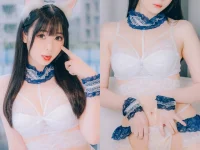 頂級Coser「童顏細腰豐乳肥臀」網紅尤物霜月 (11P)