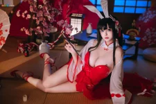 日奈娇 – 碧蓝航线 大山 兔女郎[563MB-46photos]