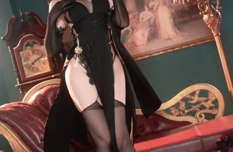 Natsuko夏夏子 碧蓝航线镇海旗袍[376MB-76photos]