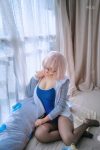 Coser@阿半今天很开心 玛修同人体操服