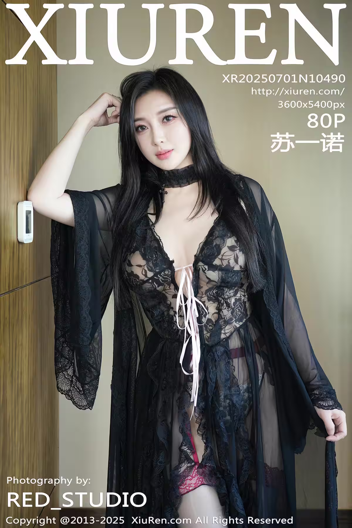 (XiuRen秀人網)2025.07.01 Vol.10490 蘇一諾 完整版無水印寫真(80P)