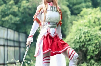 ATFM – Tsubaki cosplay Yuuki Asuna Battle – Sword Art Online
