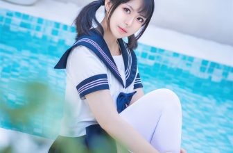 Cosplay 虎森森 JK死库水 JK Water Splash