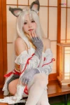 咬一口兔娘ovo (Yaokoututu) cosplay White Silk Walnu – Eternal Calamity