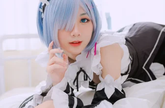PoppaChan – Rem maid-Re-Zero[75MB-20photos]