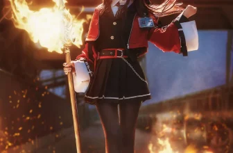 微博美少女彌音音ww 明日方舟 天火