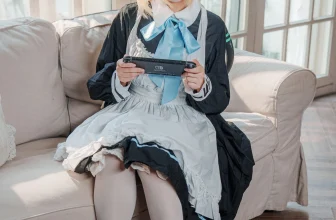 lunananya 才羽绿 (蔚蓝档案)[145MB-28photos]