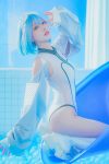 Coser@Ely_eee ElyEE子 – Clear Blue Drift (34P – 4V)