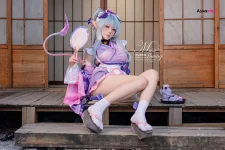 咬一口兔娘ovo (Yaokoututu) cosplay Yumemizuki Mizuki – Genshin Impact