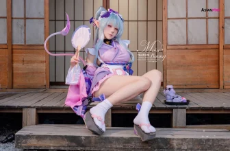 咬一口兔娘ovo (Yaokoututu) cosplay Yumemizuki Mizuki – Genshin Impact