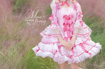 Cosplay 黏黏团子兔 – 丝绒粉黛