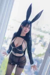 [Rinaモモリナ] 兔女郎飽滿凸起身材讓人看了直呼過癮 (36 Photos)