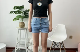 三禾摄影 牛仔短裤 棉袜 帆布鞋[876MB-176photos]