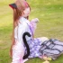Cosplay 花铃 黑丝透明短裙女仆 Set.02