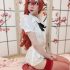Cosplay 您的蛋蛋 白丝护士 White Stockings